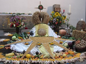 Erntedank Altar 2019